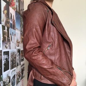 Faux Leather Jacket